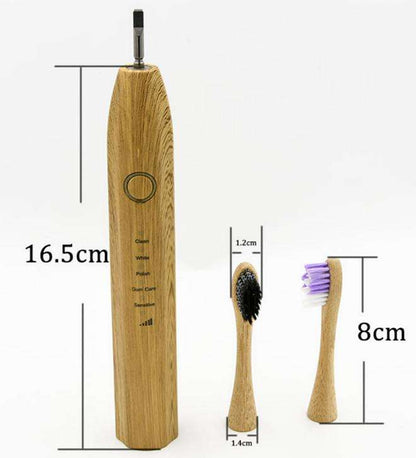 Eco-Friendly Bamboo Electric ToothbrushTM